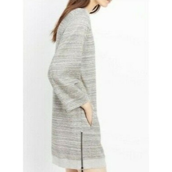 Vince Gray Women's sweatshirt dress tunic ladies size large - Picture 2 of 10